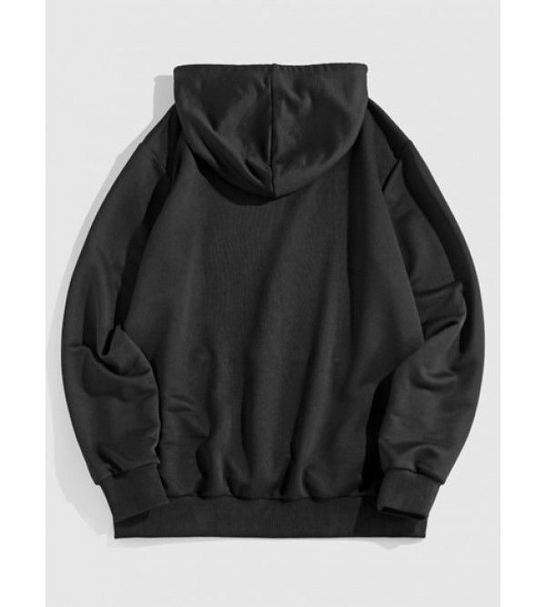 Streetwear California Print Kangaroo Pocket Essentials Hoodie