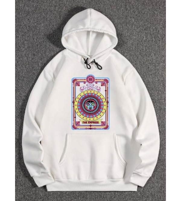 The Empress Card Graphic Fleece Hoodie