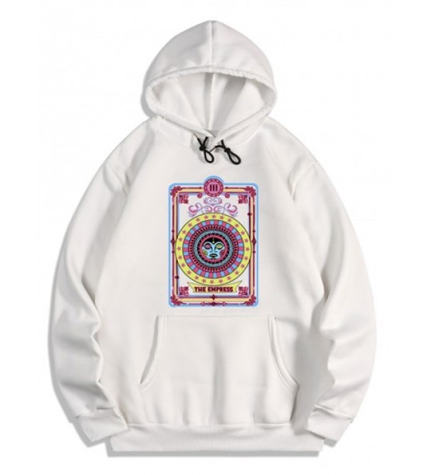 The Empress Card Graphic Fleece Hoodie